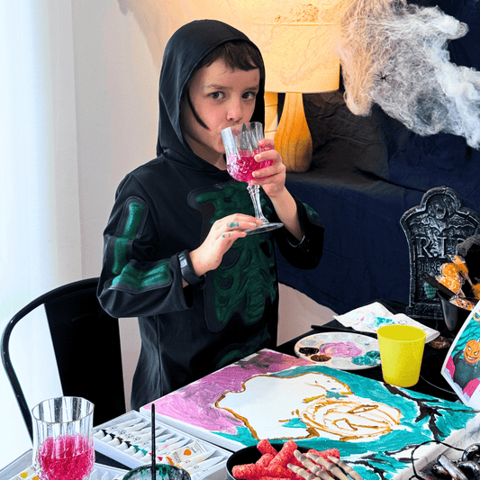 How to Host the ULTIMATE Halloween Painting Party 🎨👻 - Party in a Paint Box