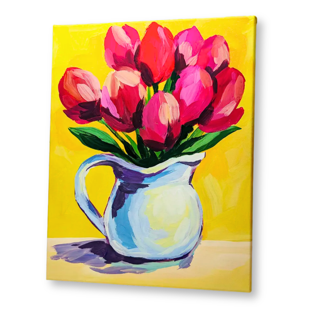 'Tulips in Scarlet' Kit
