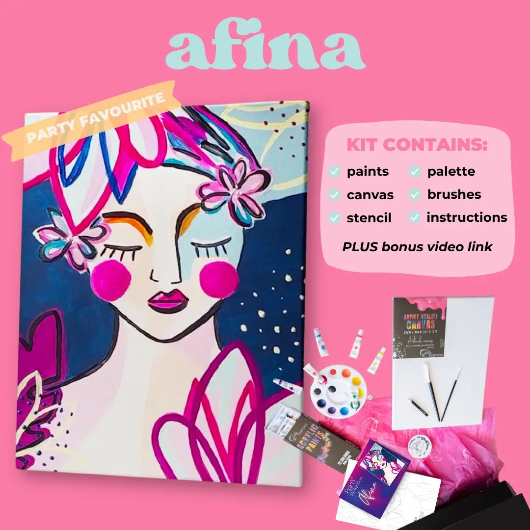 'Afina' Kit - Party in a Paint Box