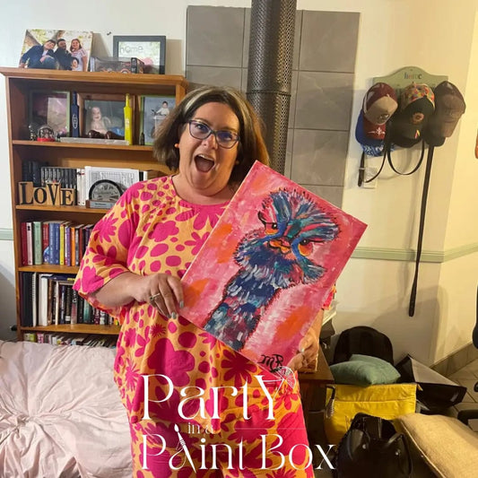 'Angry Emu' Kit - Party in a Paint Box