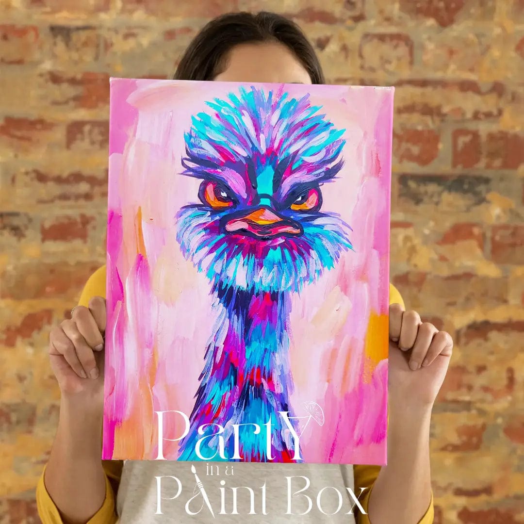 'Angry Emu' Kit - Party in a Paint Box