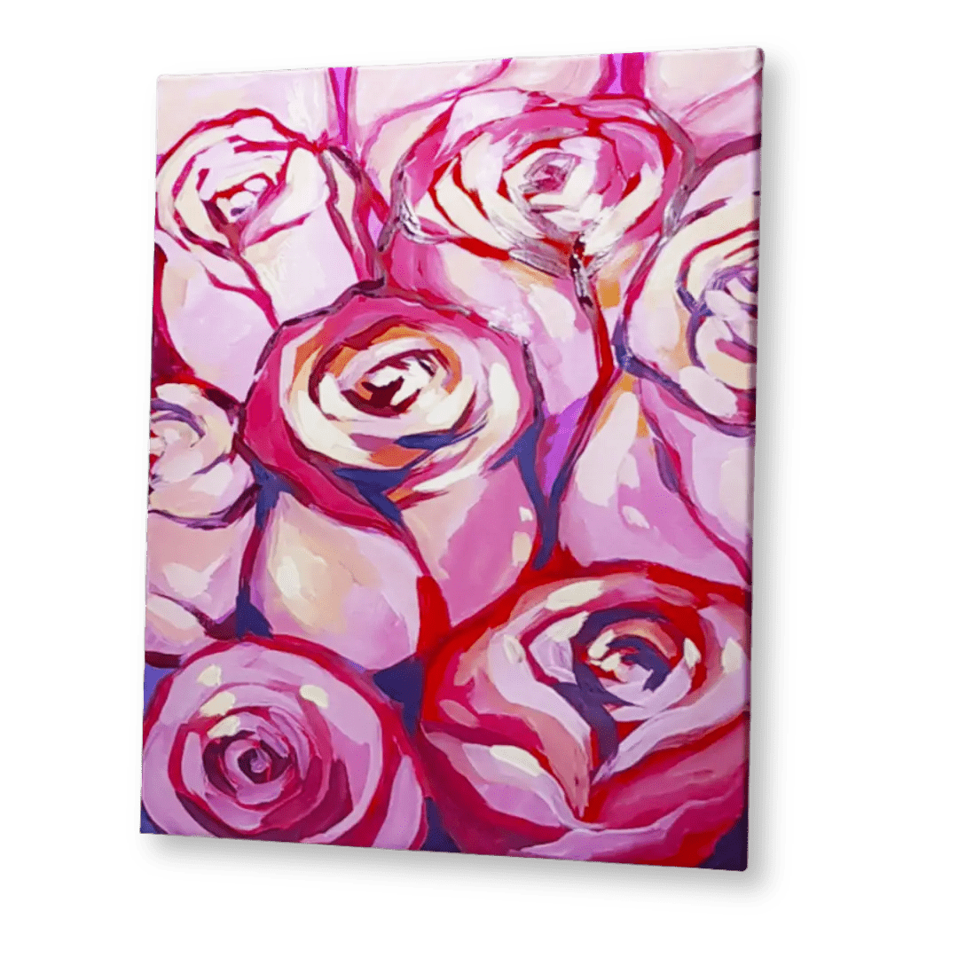 'Bed of Roses' Kit - Party in a Paint Box