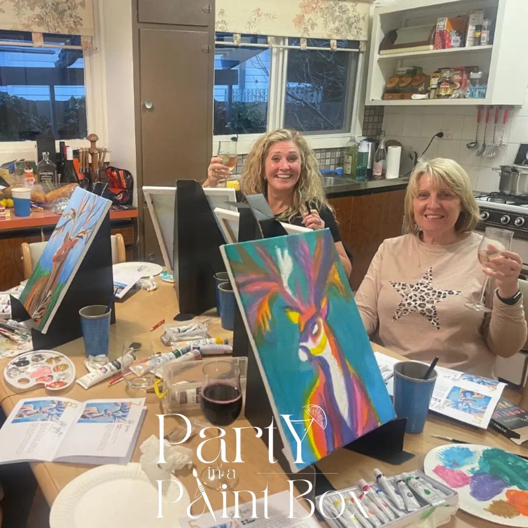 'Blossoming Deer' Kit - Party in a Paint Box