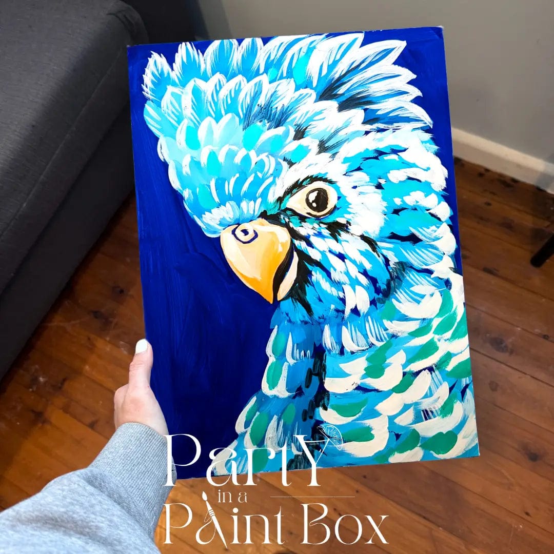 'Blue Cockatoo' Kit - Party in a Paint Box