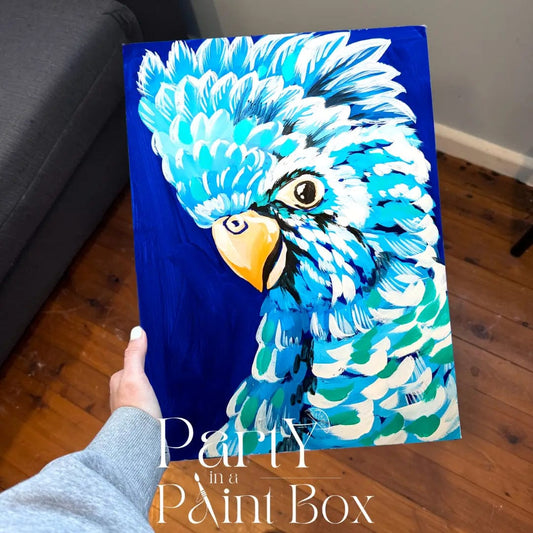 'Blue Cockatoo' Kit - Party in a Paint Box