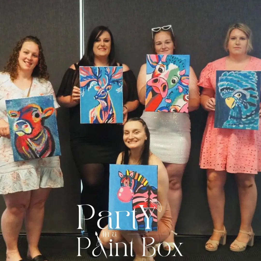 'Blue Cockatoo' Kit - Party in a Paint Box