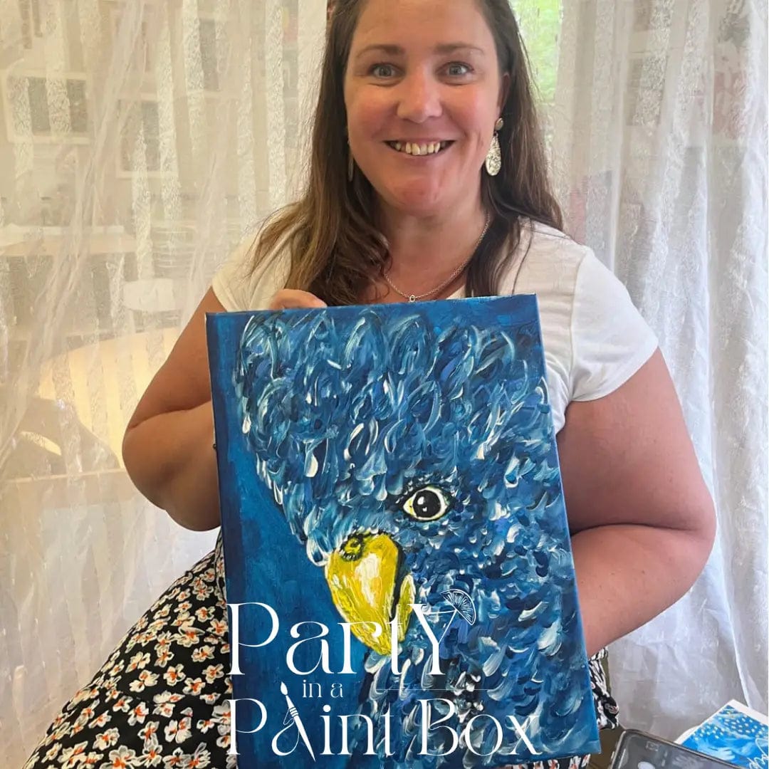 'Blue Cockatoo' Kit - Party in a Paint Box