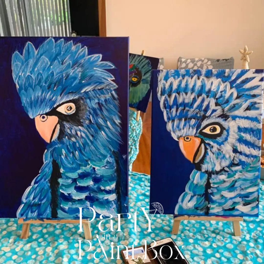 'Blue Cockatoo' Kit - Party in a Paint Box