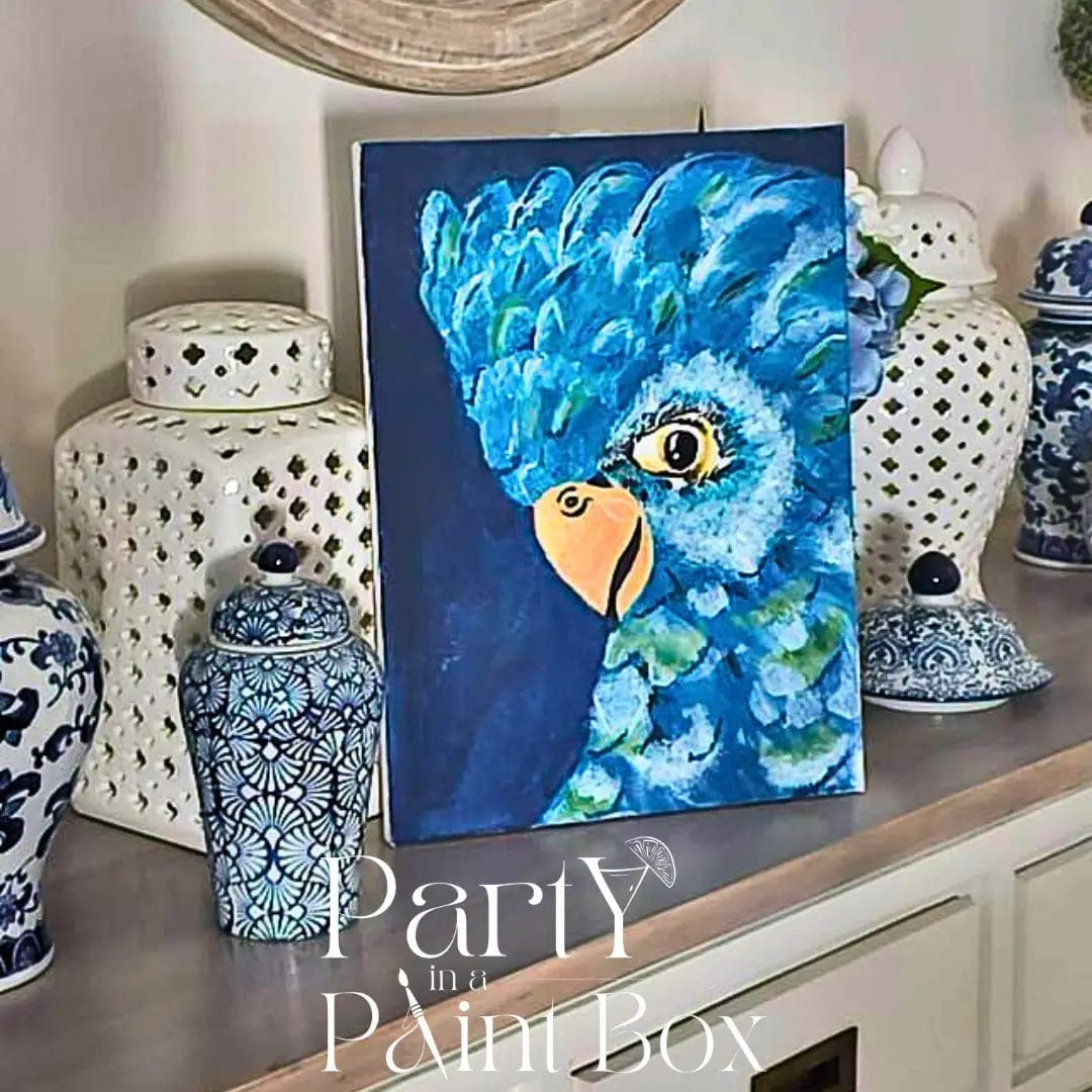 'Blue Cockatoo' Kit - Party in a Paint Box