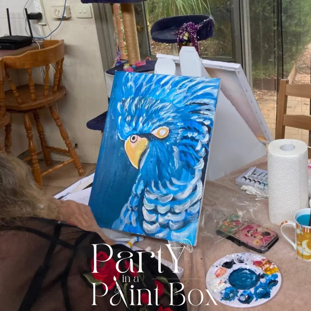 'Blue Cockatoo' Kit - Party in a Paint Box