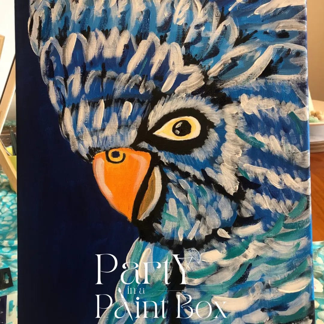 'Blue Cockatoo' Kit - Party in a Paint Box
