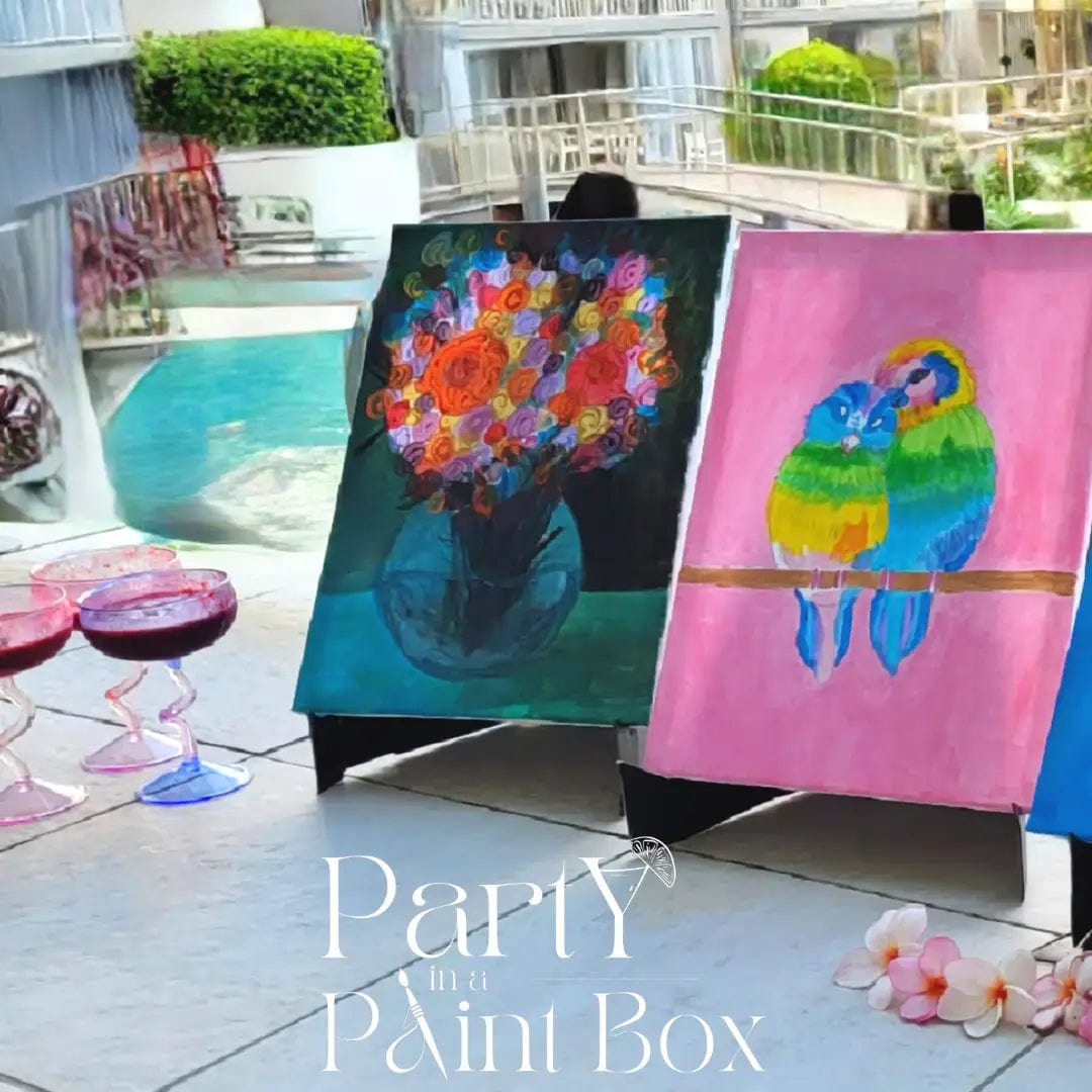 'Burst of Blossoms' Kit - Party in a Paint Box