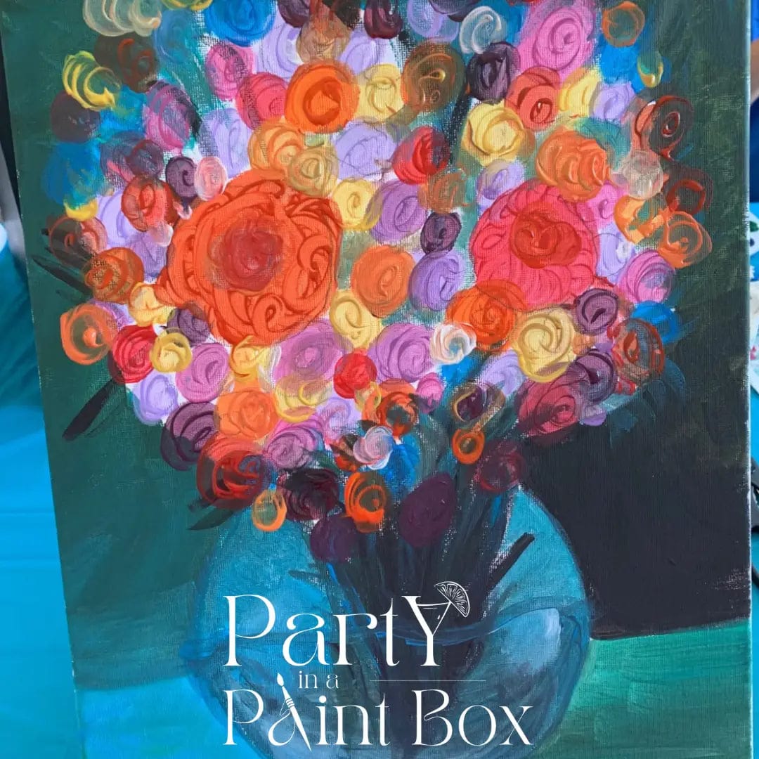 'Burst of Blossoms' Kit - Party in a Paint Box