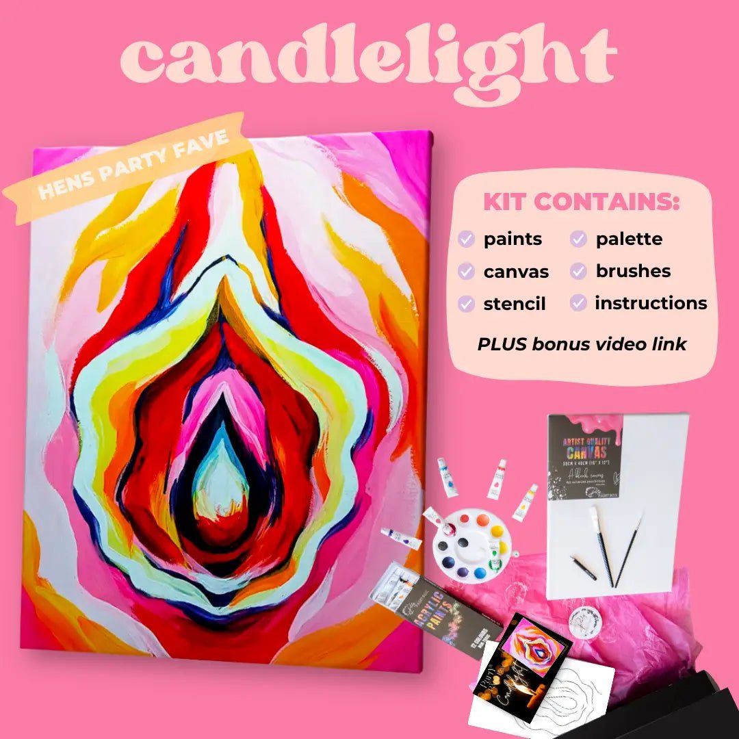 'Candlelight' Kit - Party in a Paint Box
