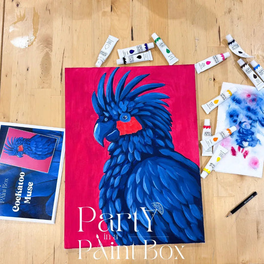 'Cockatoo Muse' Kit - Party in a Paint Box