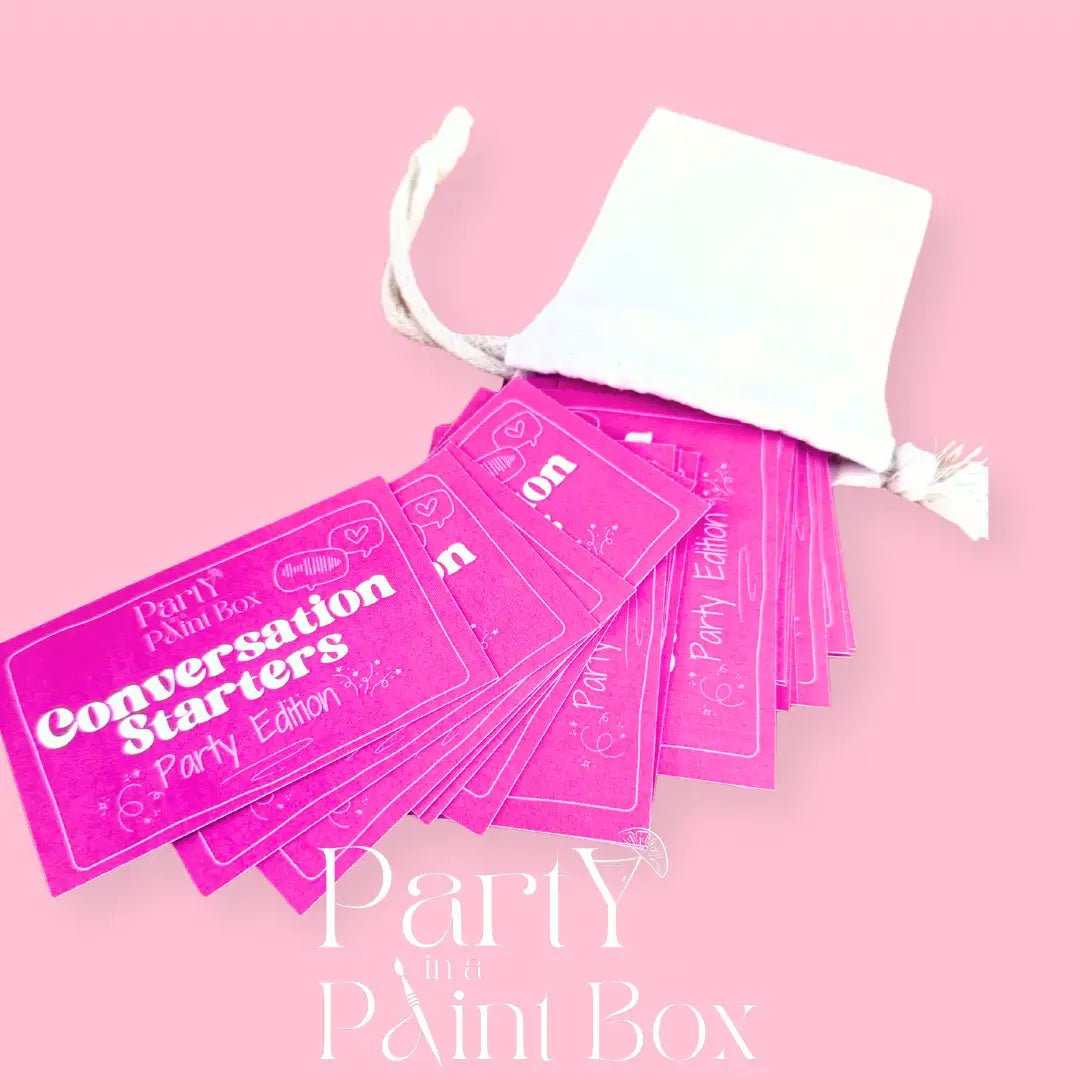 Conversation Starters - PARTY EDITION - Party in a Paint Box