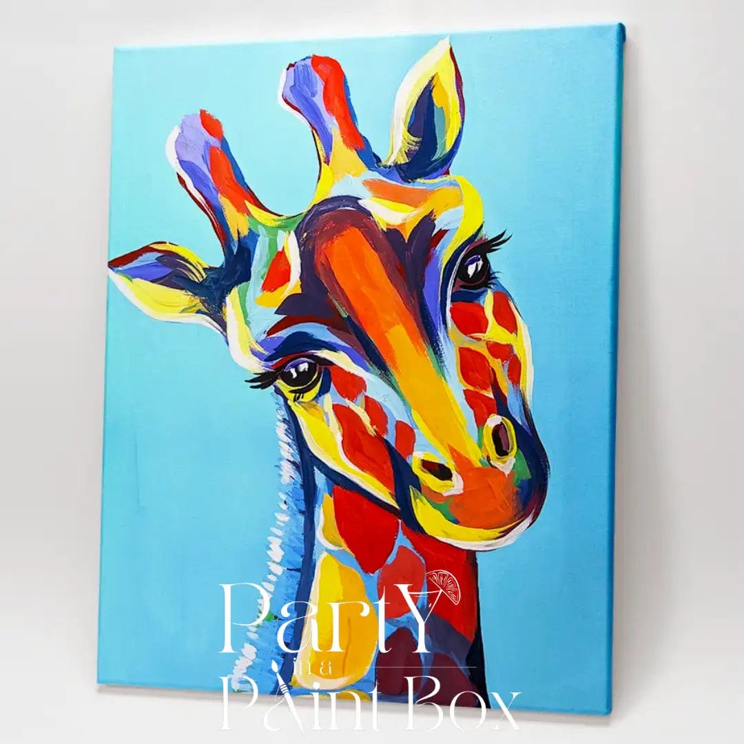 'Curious Giraffe' Kit - Party in a Paint Box