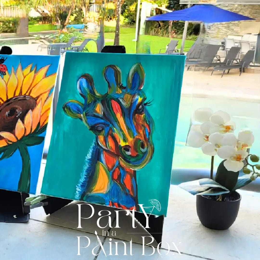 'Curious Giraffe' Kit - Party in a Paint Box