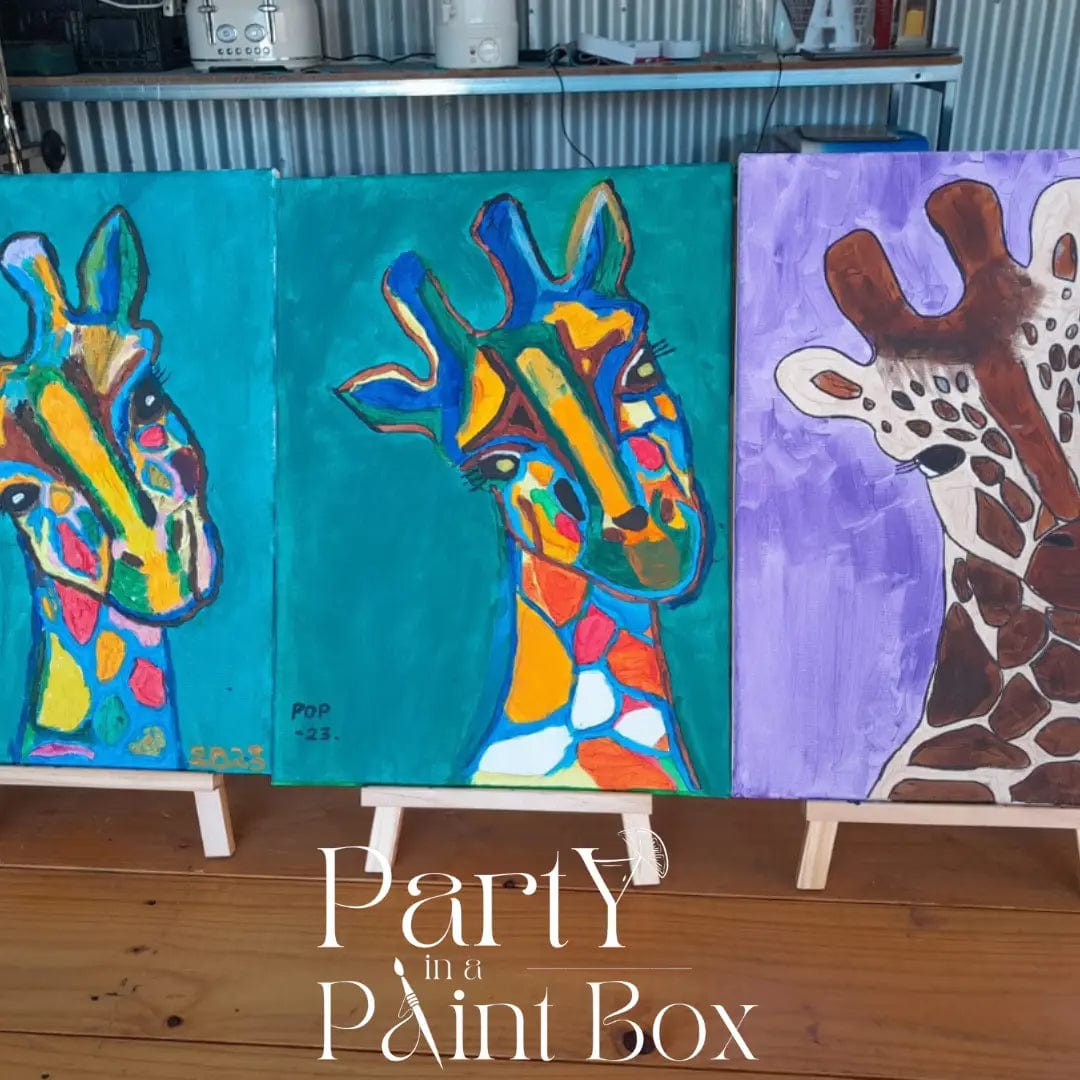 'Curious Giraffe' Kit - Party in a Paint Box