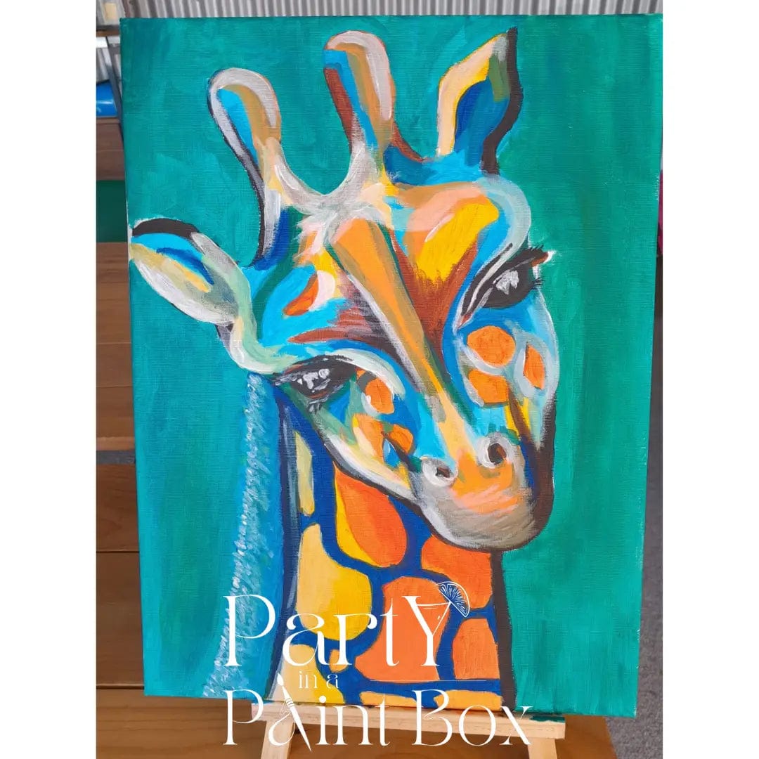 'Curious Giraffe' Kit - Party in a Paint Box