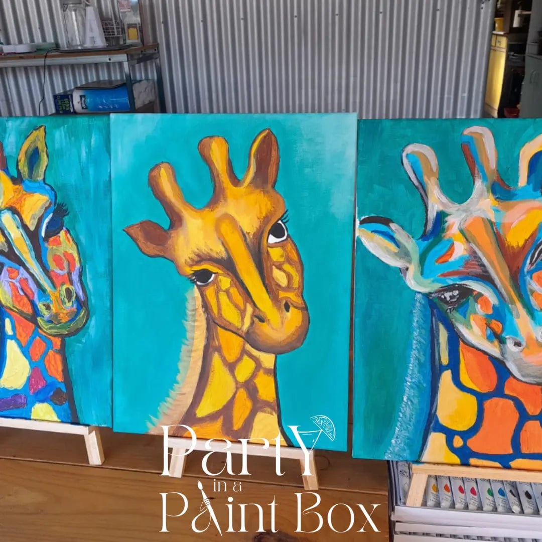 'Curious Giraffe' Kit - Party in a Paint Box