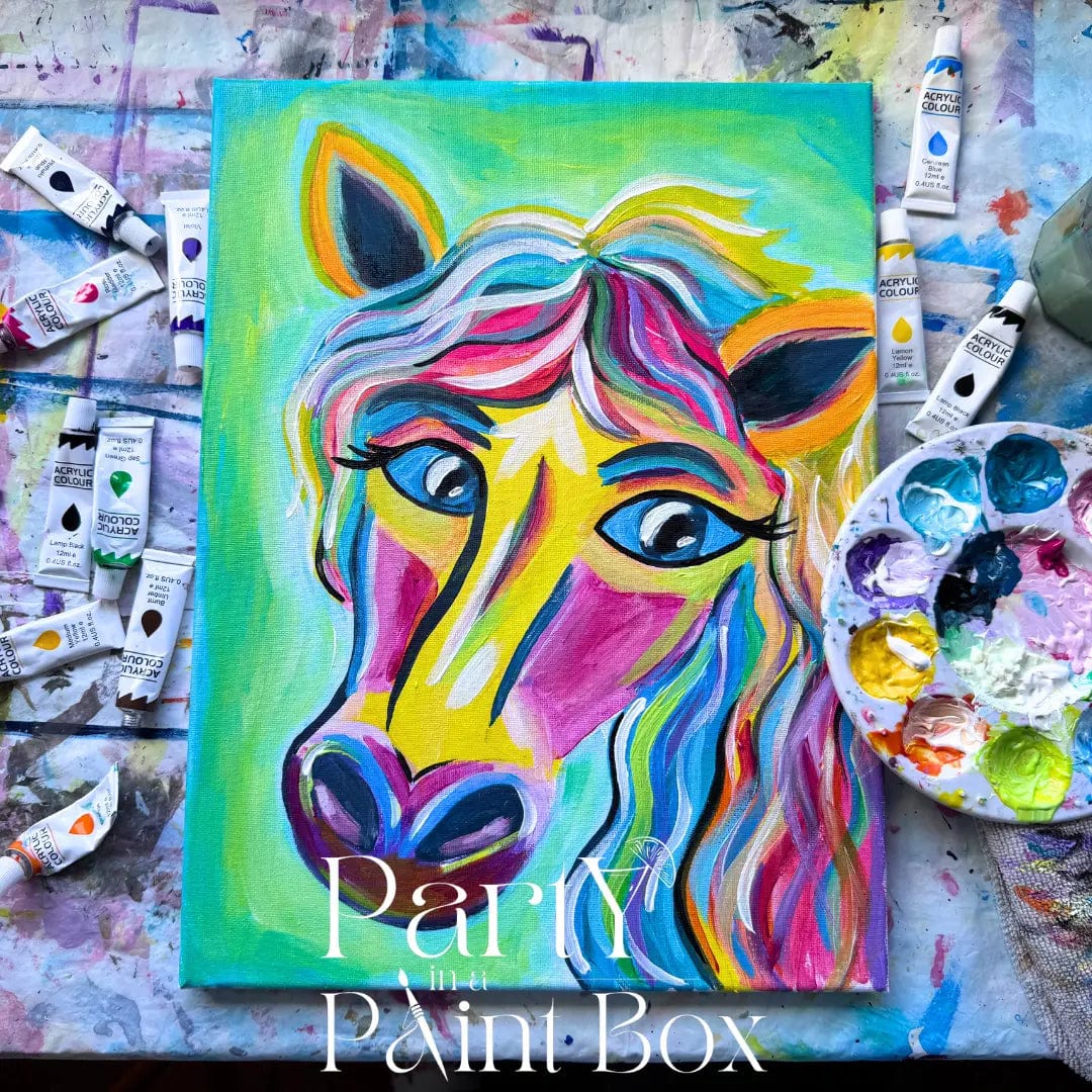 'Flirty Horse' Kit - LIMITED STOCK - Party in a Paint Box