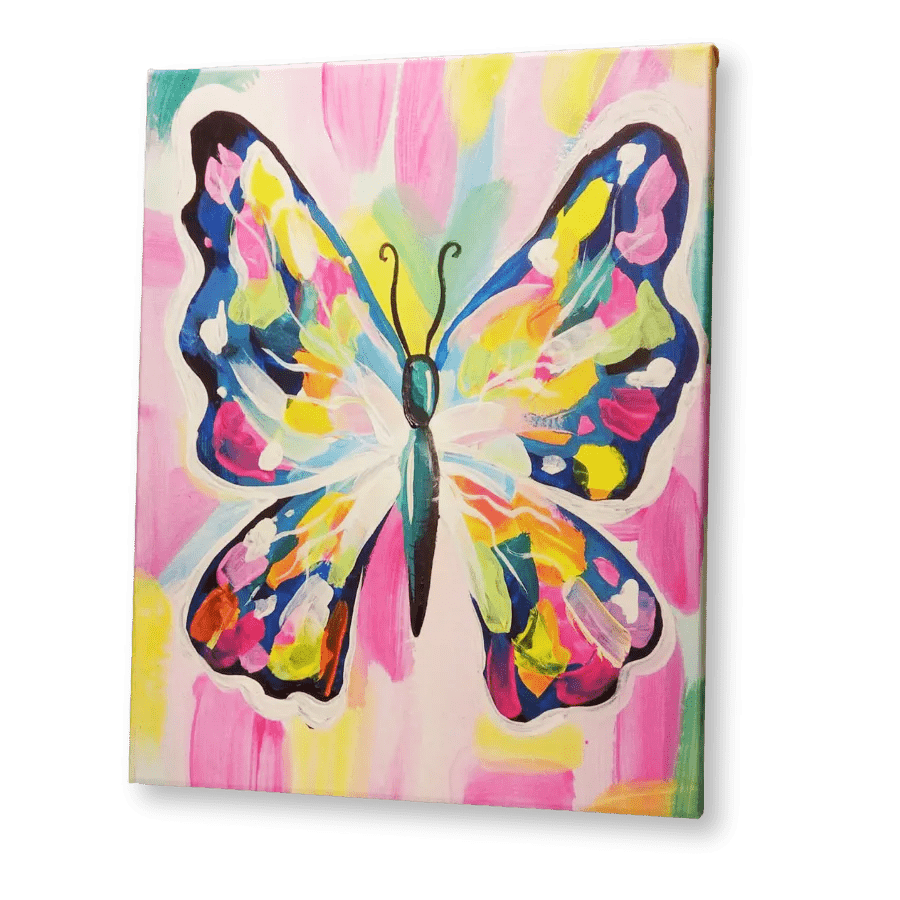 'Flutter By Butterfly' Kit - Party in a Paint Box