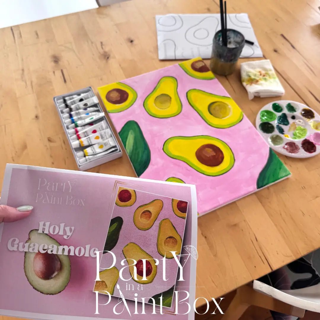 'Holy Guacamole' Kit - Party in a Paint Box