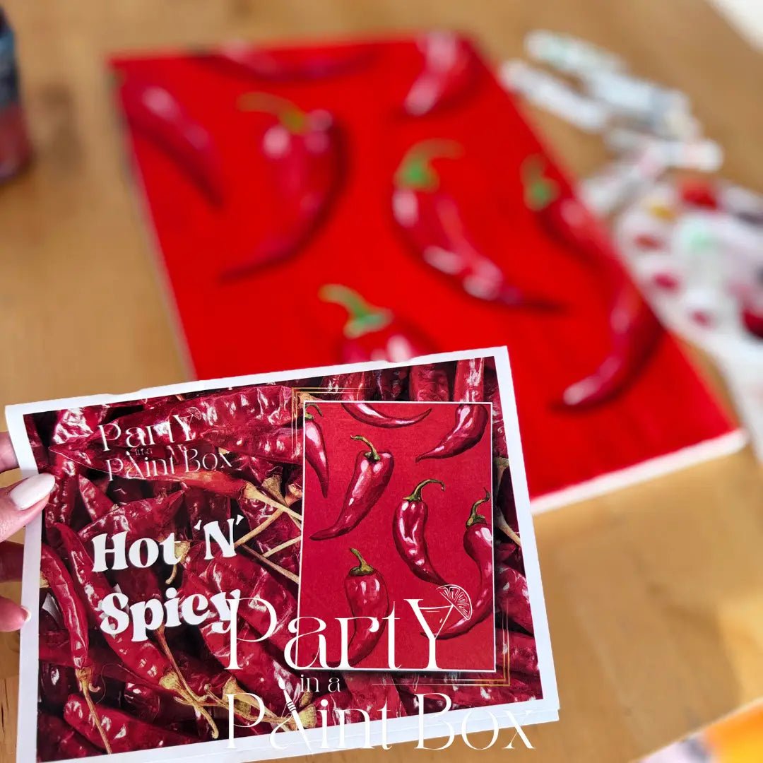 'Hot N Spicy' Kit - Party in a Paint Box