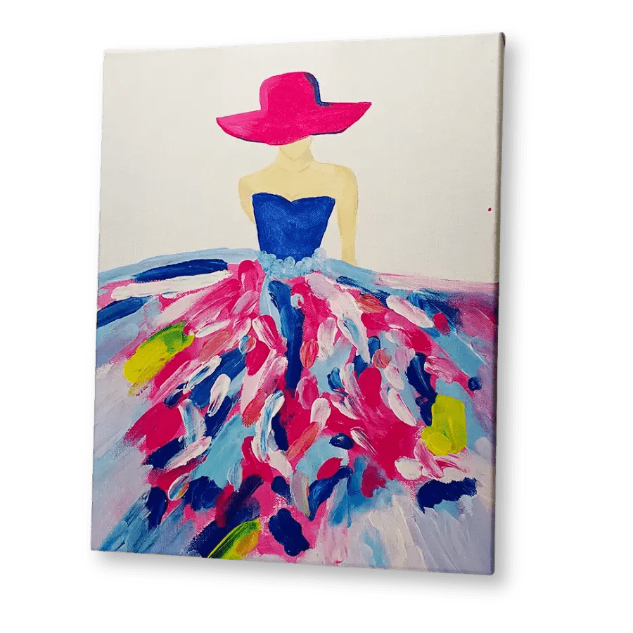 'Lady in Pink' Kit - Party in a Paint Box