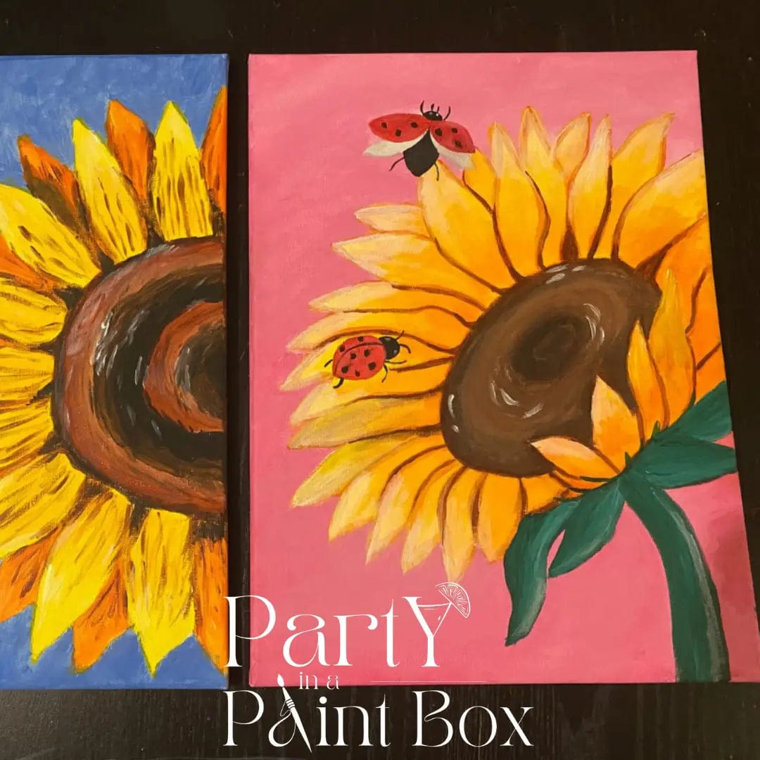 'Ladybugs in Bloom' Kit - Party in a Paint Box