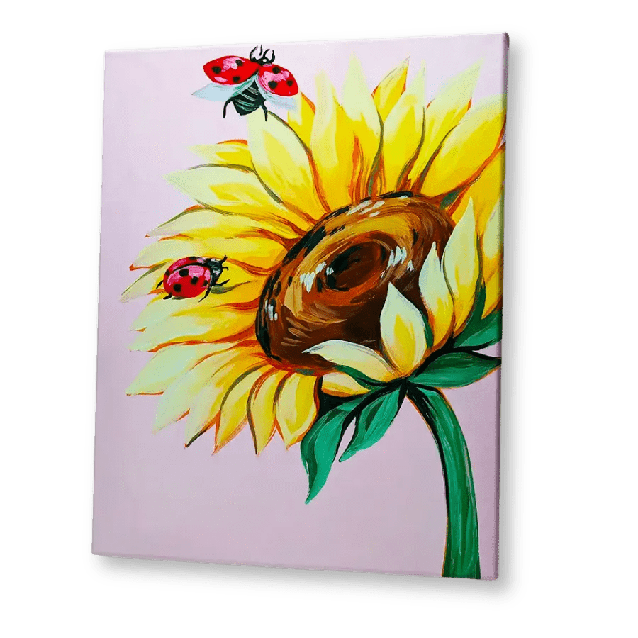 'Ladybugs in Bloom' Kit - Party in a Paint Box