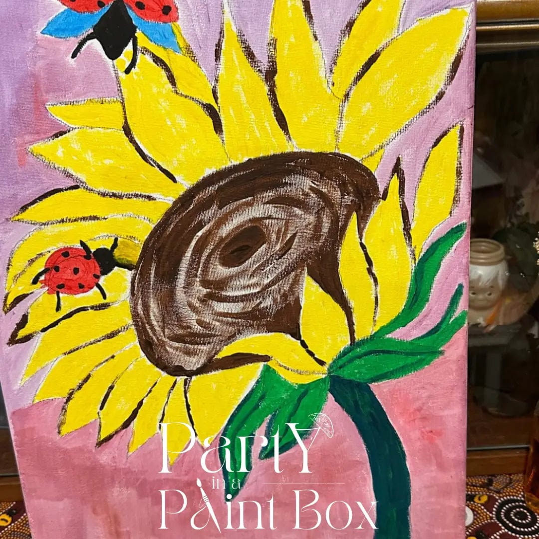 'Ladybugs in Bloom' Kit - Party in a Paint Box