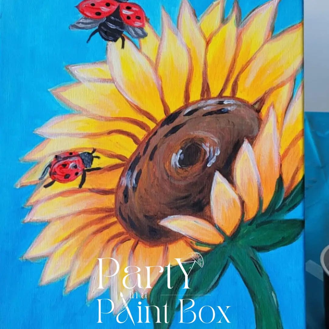 'Ladybugs in Bloom' Kit - Party in a Paint Box