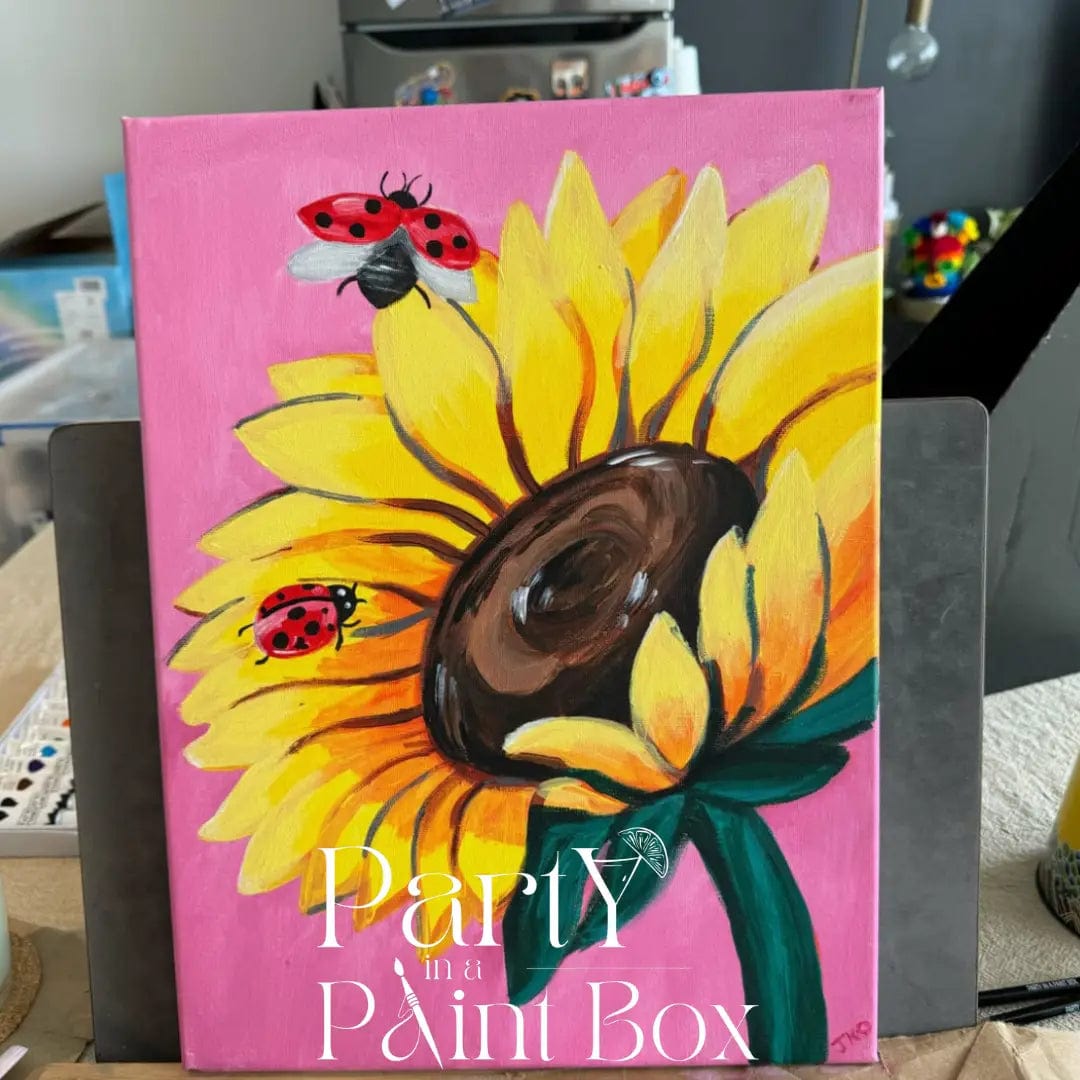 'Ladybugs in Bloom' Kit - Party in a Paint Box
