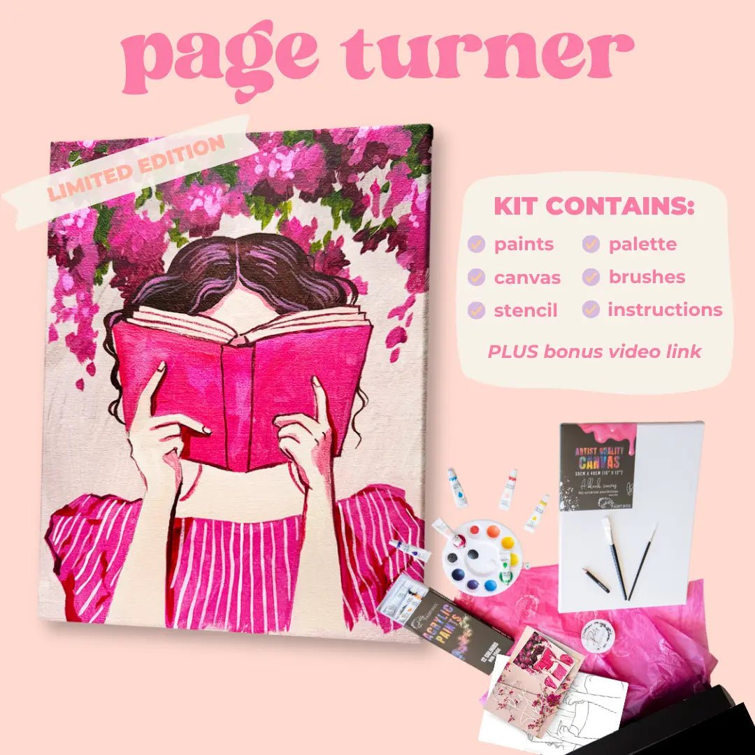 'Page Turner' Kit - LIMITED STOCK - Party in a Paint Box