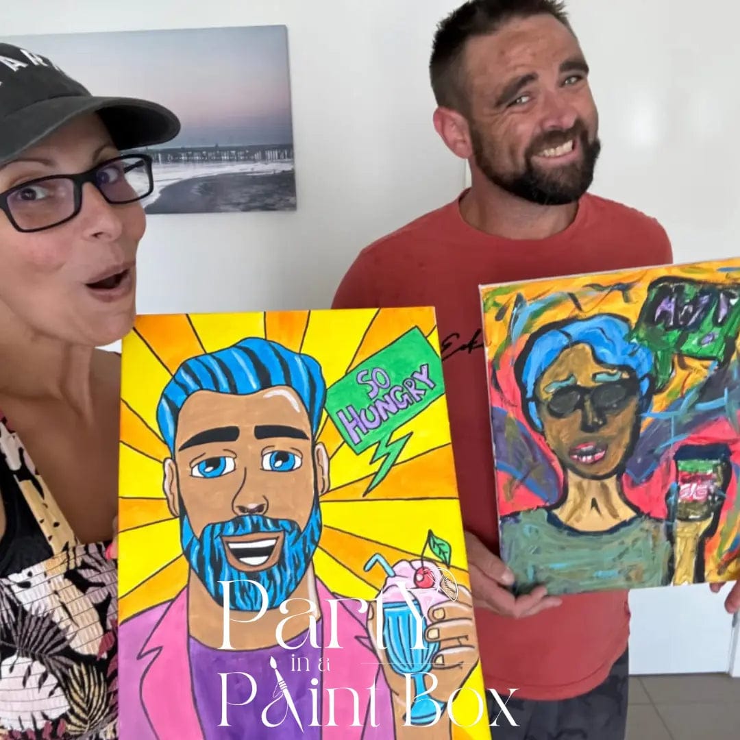 Paint Your Mate Pop Art & Picasso 2 Pack Bundle - LIMITED EDITION - Party in a Paint Box