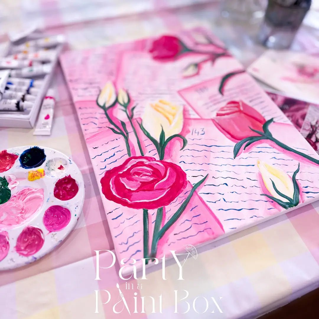 'Petals & Prose' Kit - LIMITED STOCK - Party in a Paint Box