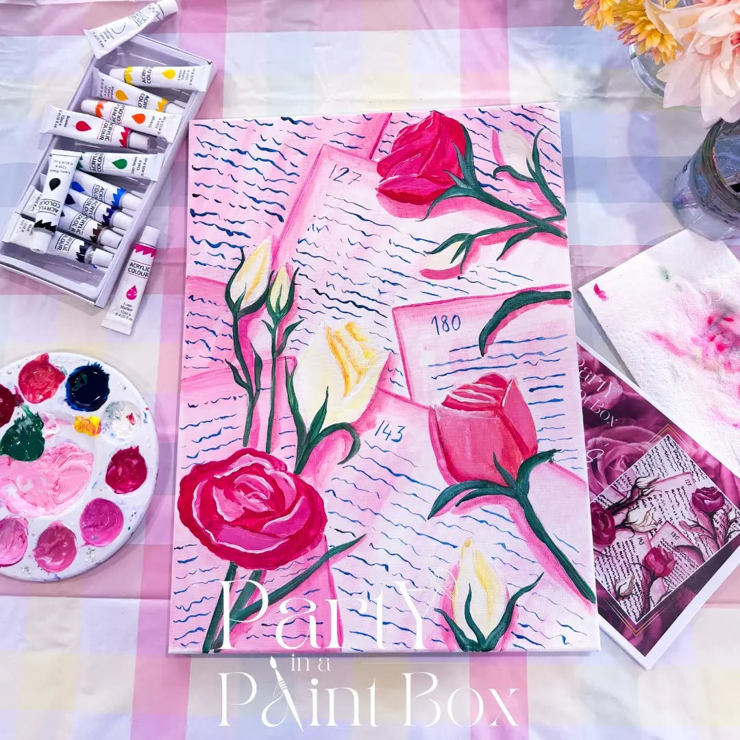 'Petals & Prose' Kit - LIMITED STOCK - Party in a Paint Box