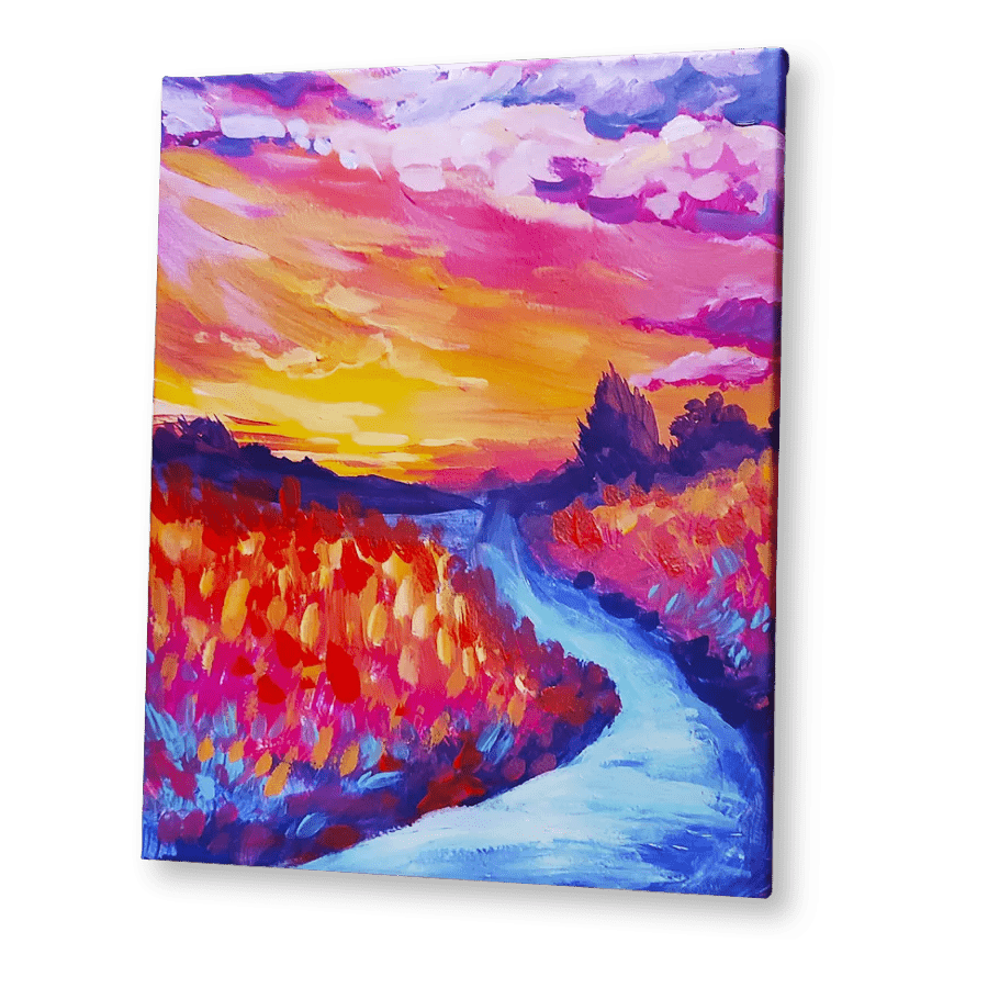'Rushing River' Kit - Party in a Paint Box