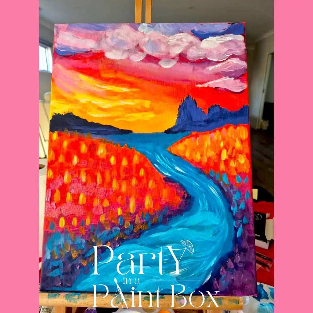 'Rushing River' Kit - Party in a Paint Box