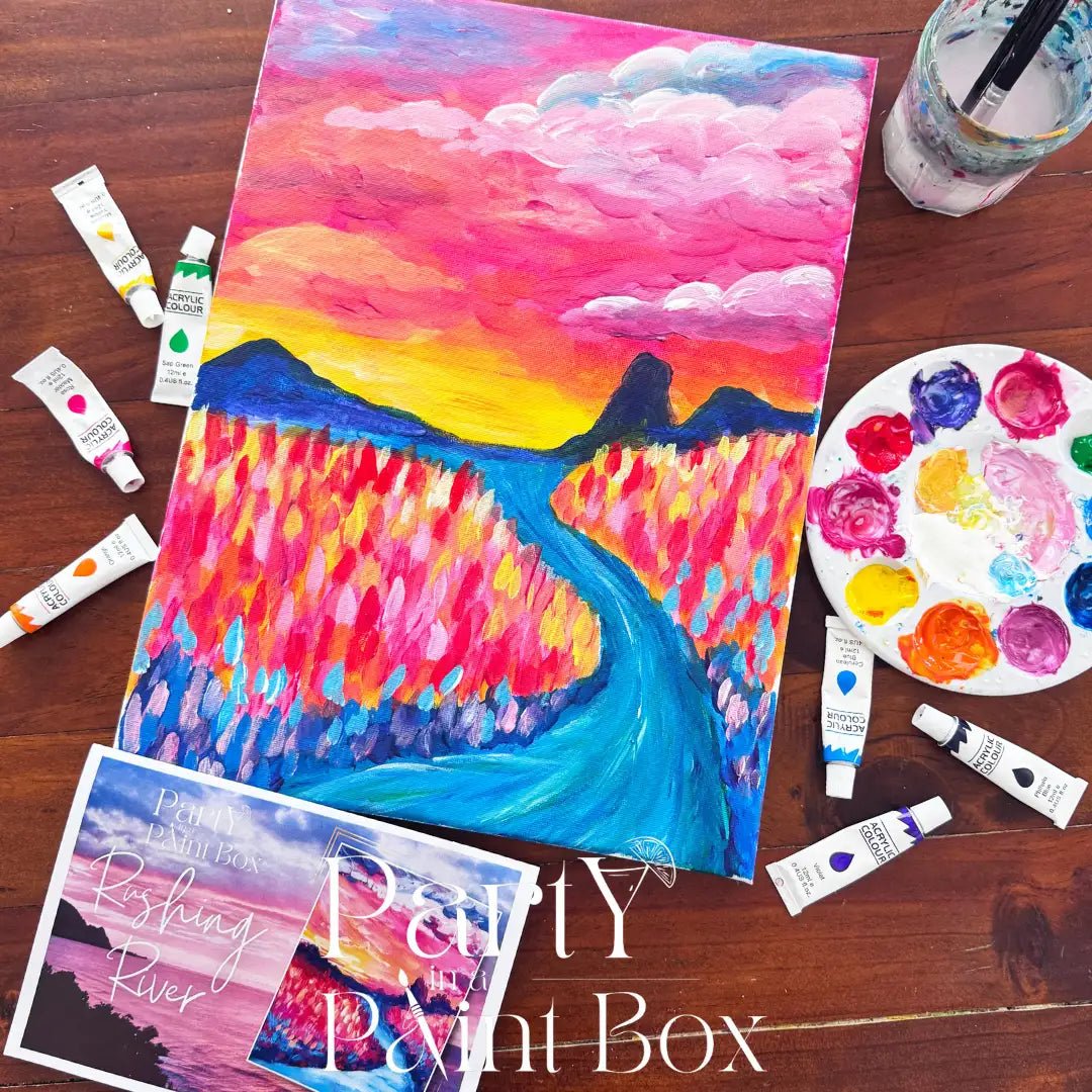 'Rushing River' Kit - Party in a Paint Box