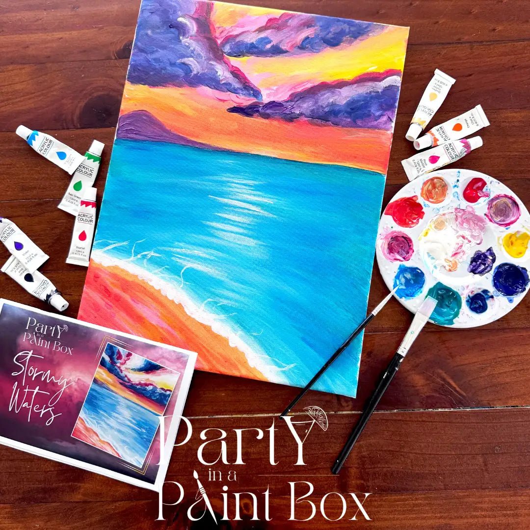 'Stormy Waters' Kit - Party in a Paint Box