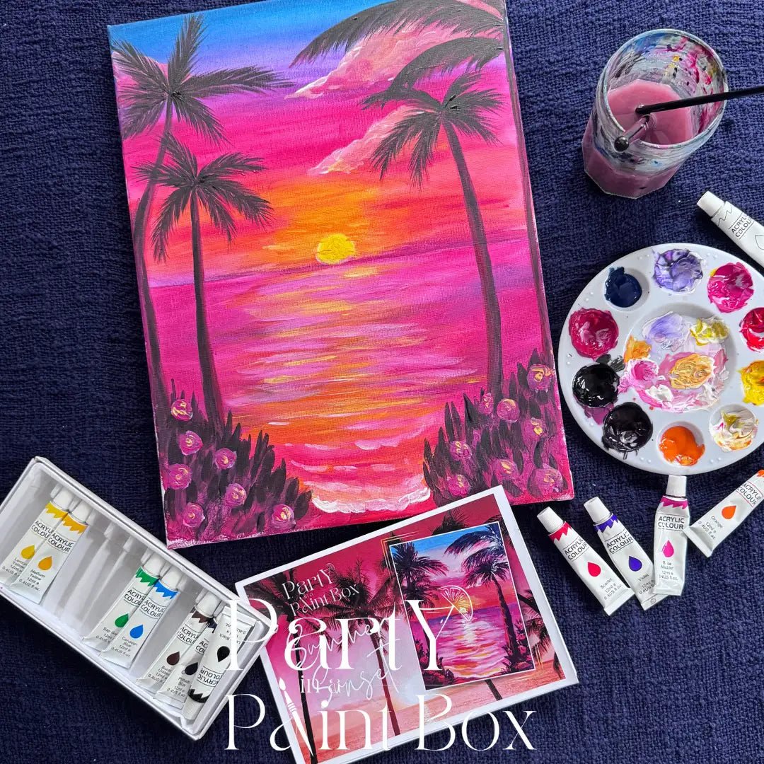 'Summer Sunset' Kit - Party in a Paint Box