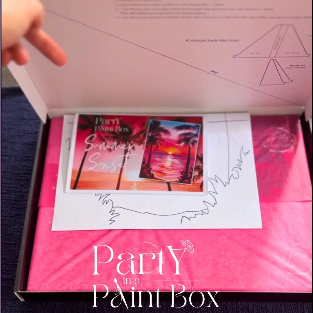 'Summer Sunset' Kit - Party in a Paint Box