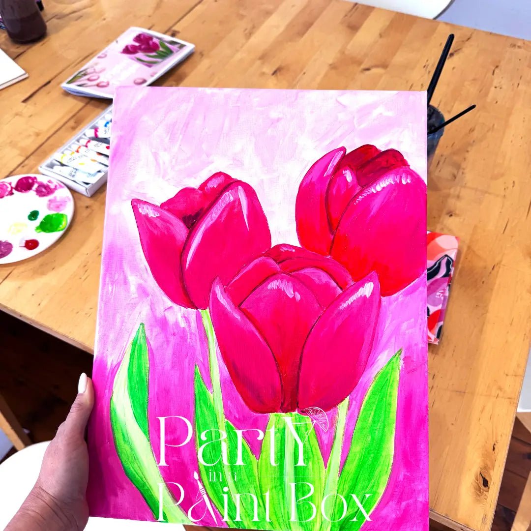 'Triplet Tulips' Kit - Party in a Paint Box