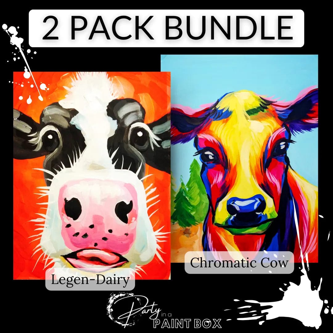 'Legen-Dairy' & 'Chromatic Cow' Multi Painting Pack