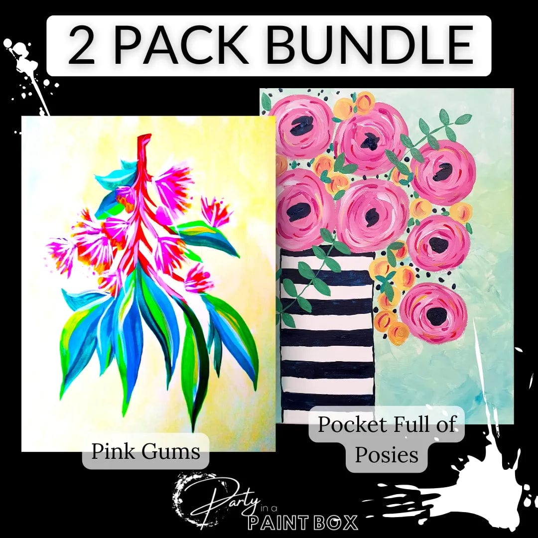 'Pink Gums' & 'Pocket Full of Posies' Multi Painting Pack
