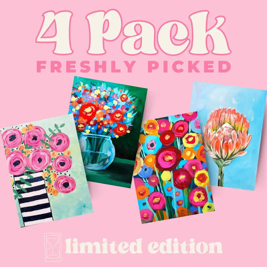 4 Pack Bundle - Party in a Paint Box