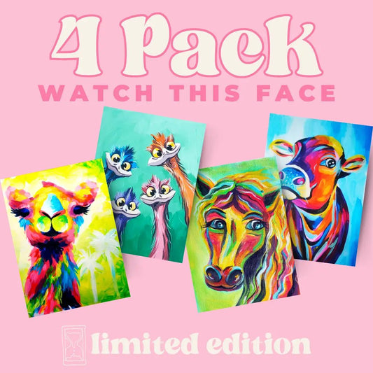 4 Pack Bundle - Party in a Paint Box